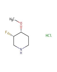Astatech (3S,4R)-3-FLUORO-4-METHOXYPIPERIDINE HYDROCHLORIDE, 95.00% Purity, 0.25G